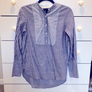 J. Crew henley blouse